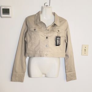 Iris Cropped Demin Jacket